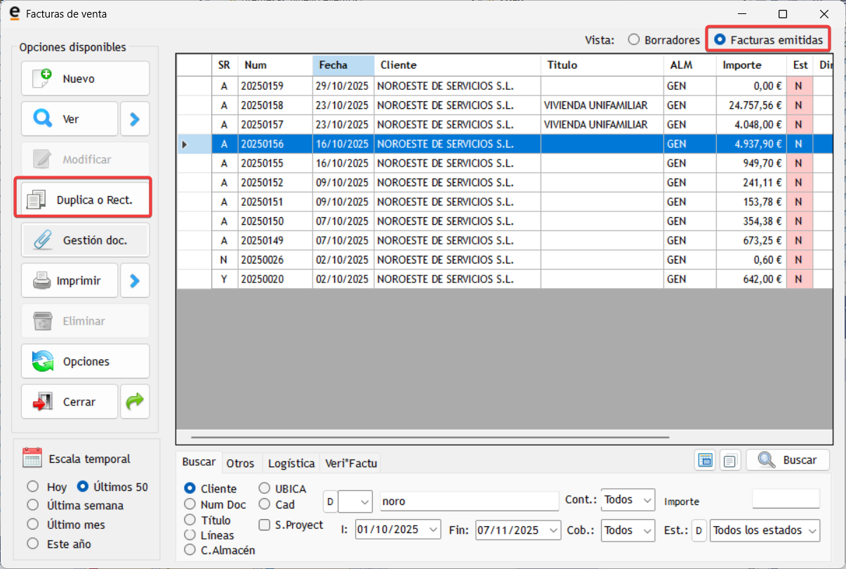 Factura Rectificativa
